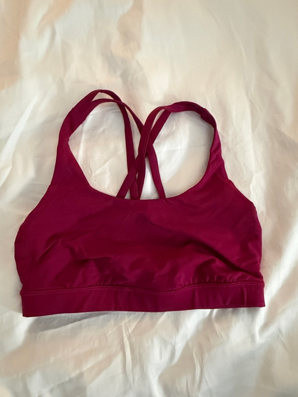 lululemon athletica Energy Bra - Raspberry color